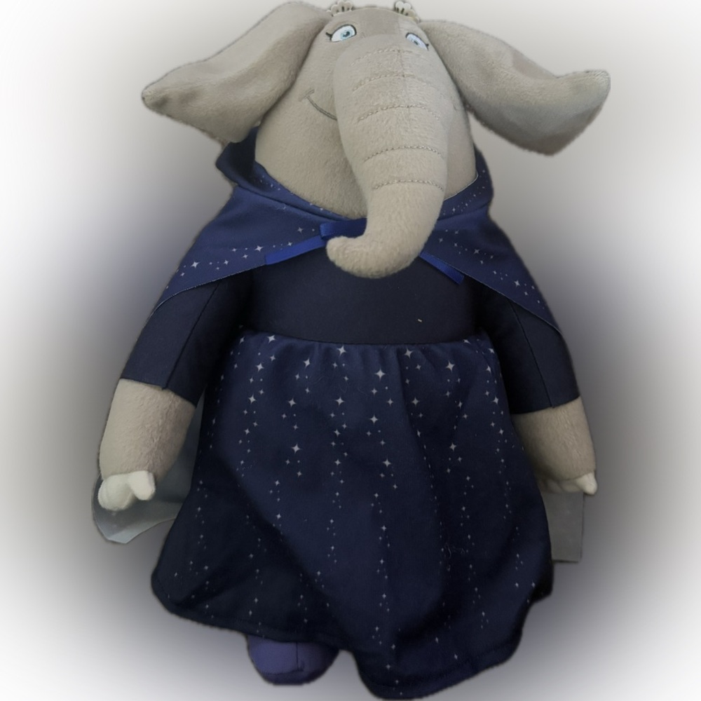 Rare Meena Sing 2 Plush Elephant Japan Exclusive 12”
